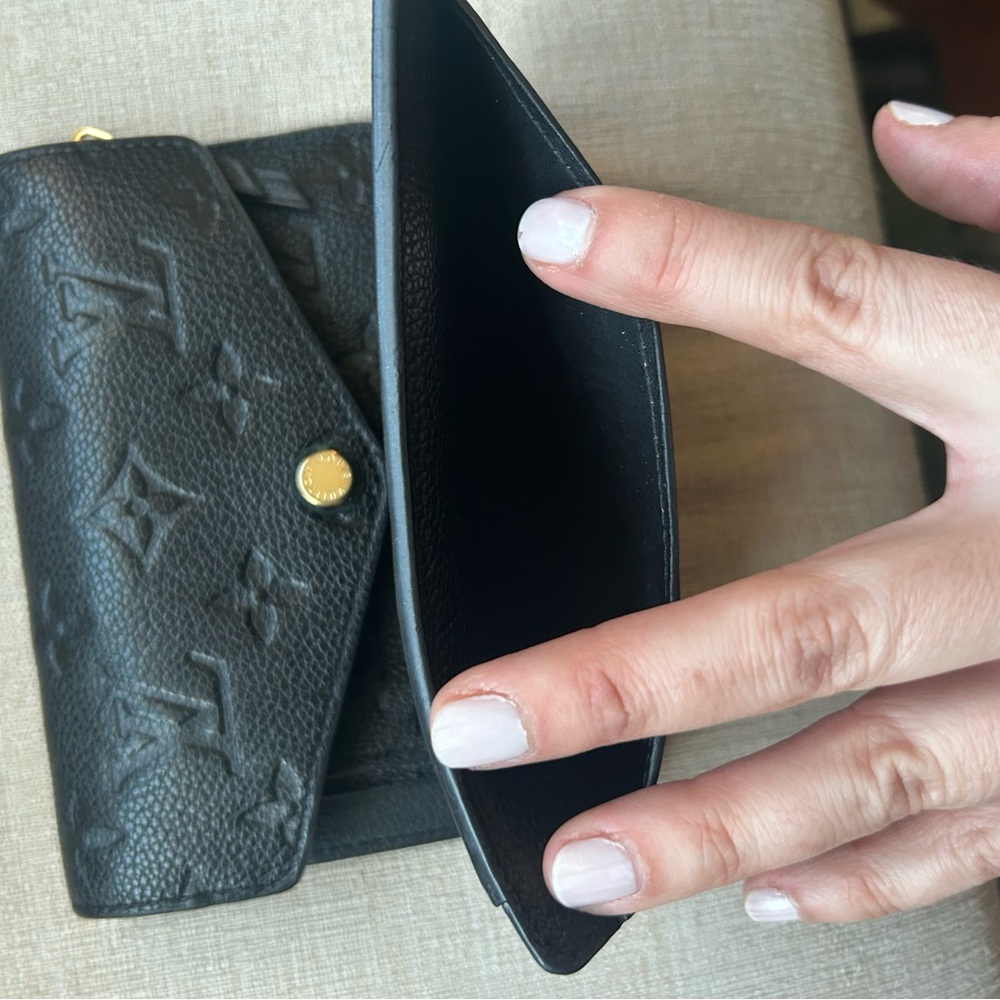 Louis Vuitton Empriente Curieuse Black Monogram Wallet - Picture 10 of 13